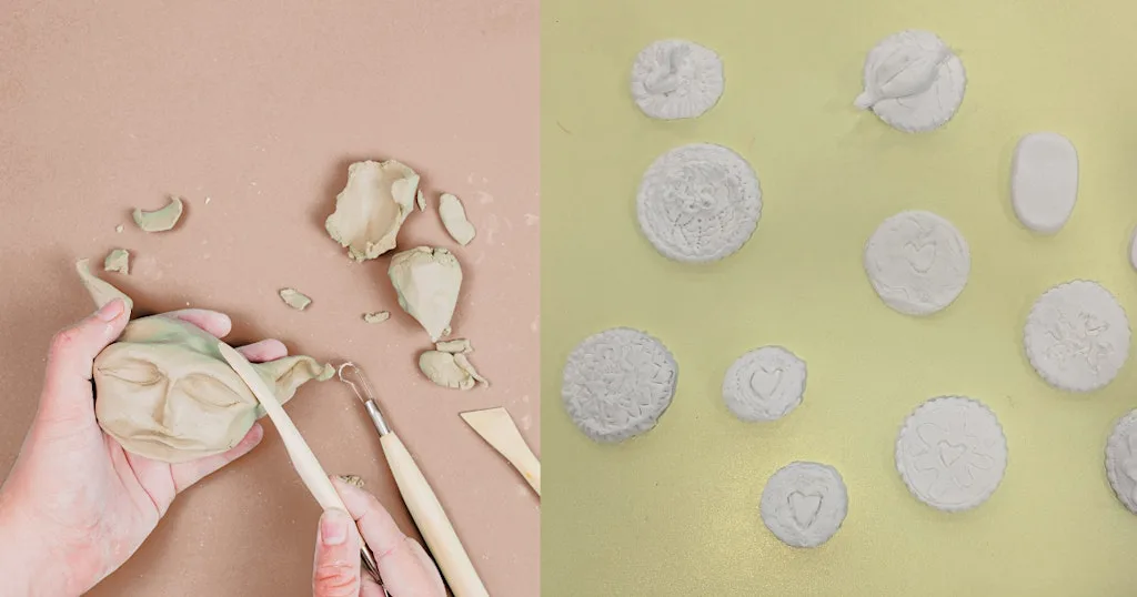 DIY Clay Coasters & Figures (Week 1 – Sculpting) at Swamp