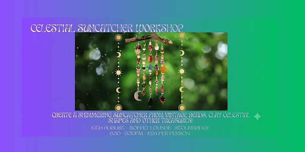 Celestial Suncatcher Workshop with The Paper Witchery