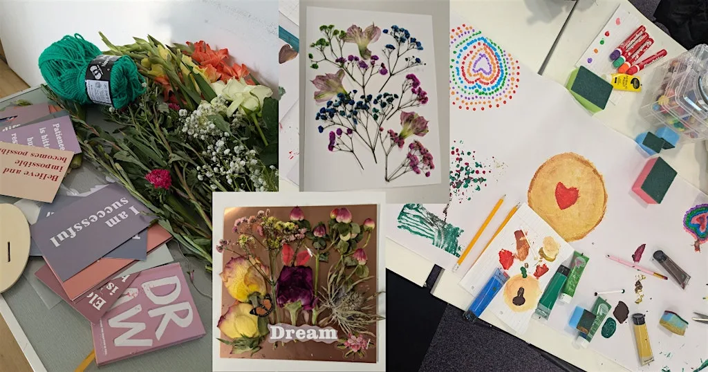 Landscape Collage for Summertime at Swamp