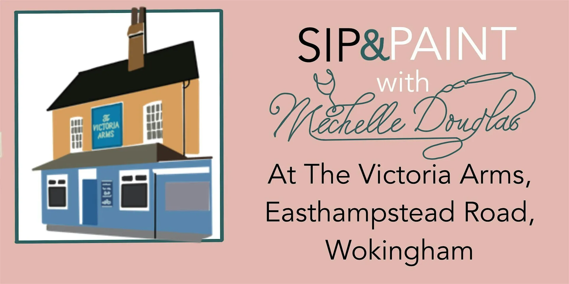 Sip & Paint with Michelle Douglas at The Vic. at The Victoria Arms