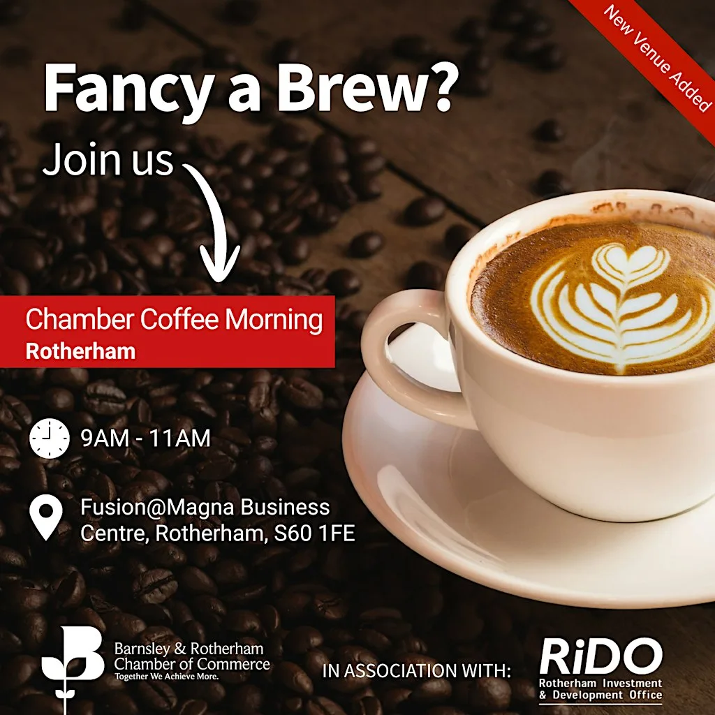 Chamber Coffee Morning – Rotherham at Fusion@Magna Business Centre