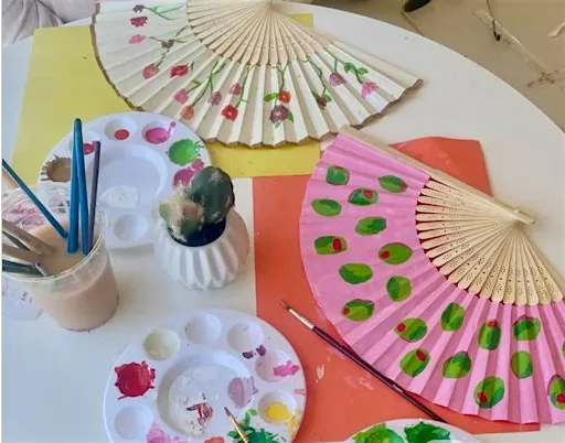 FREE Summer Fan Painting Workshop