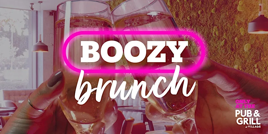 BOOZY BRUNCH AT VILLAGE GLASGOW at Village Hotel Glasgow