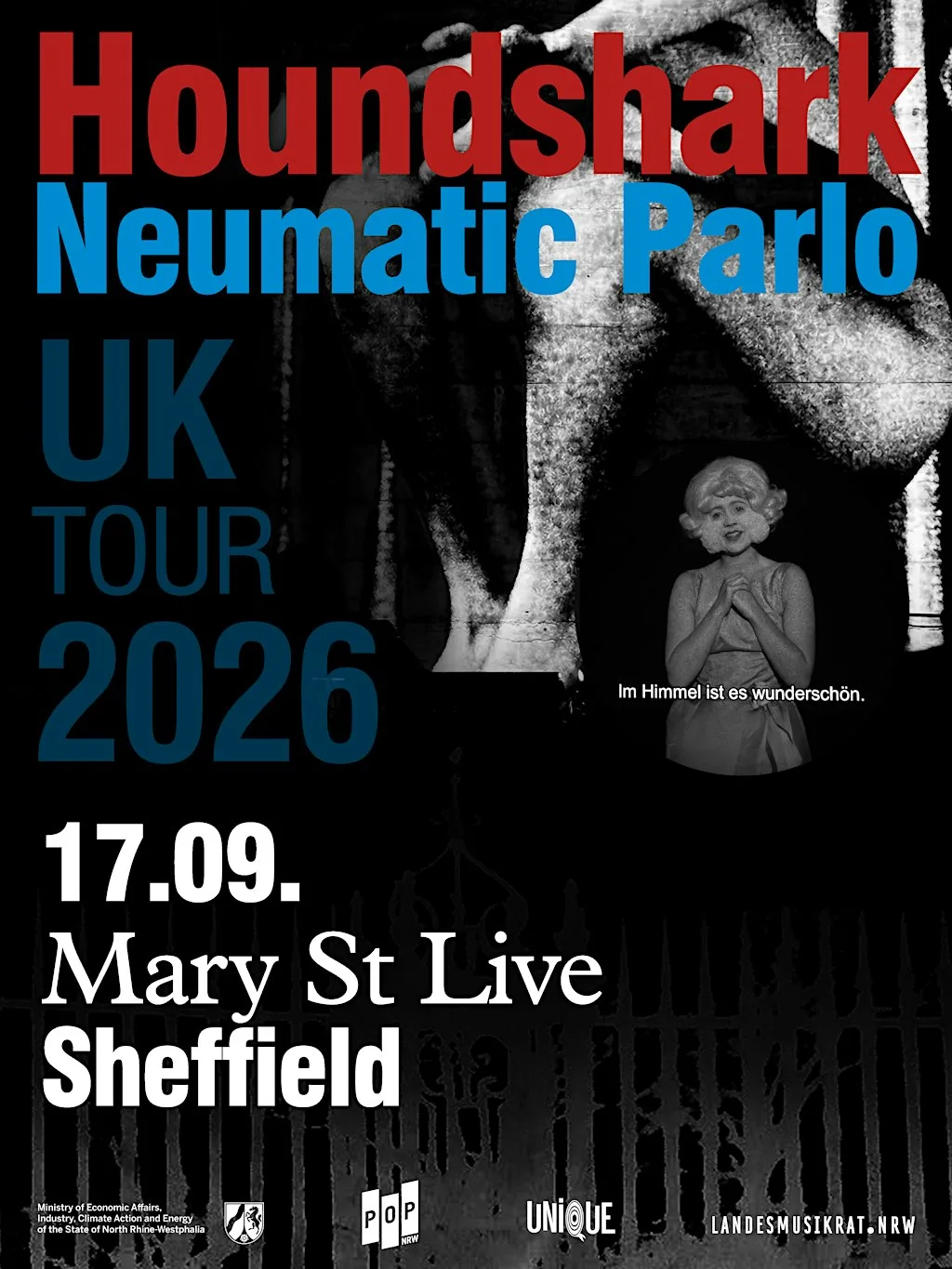 Bad Luck Crowd + Houndshark & Neumatic Parlo at Mary st live