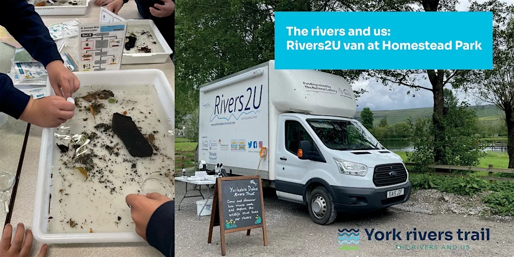 The rivers and us: Rivers2U van at Homestead Park at Homestead Park