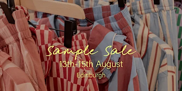 TBCo Sample Sale - Edinburgh at TBCo