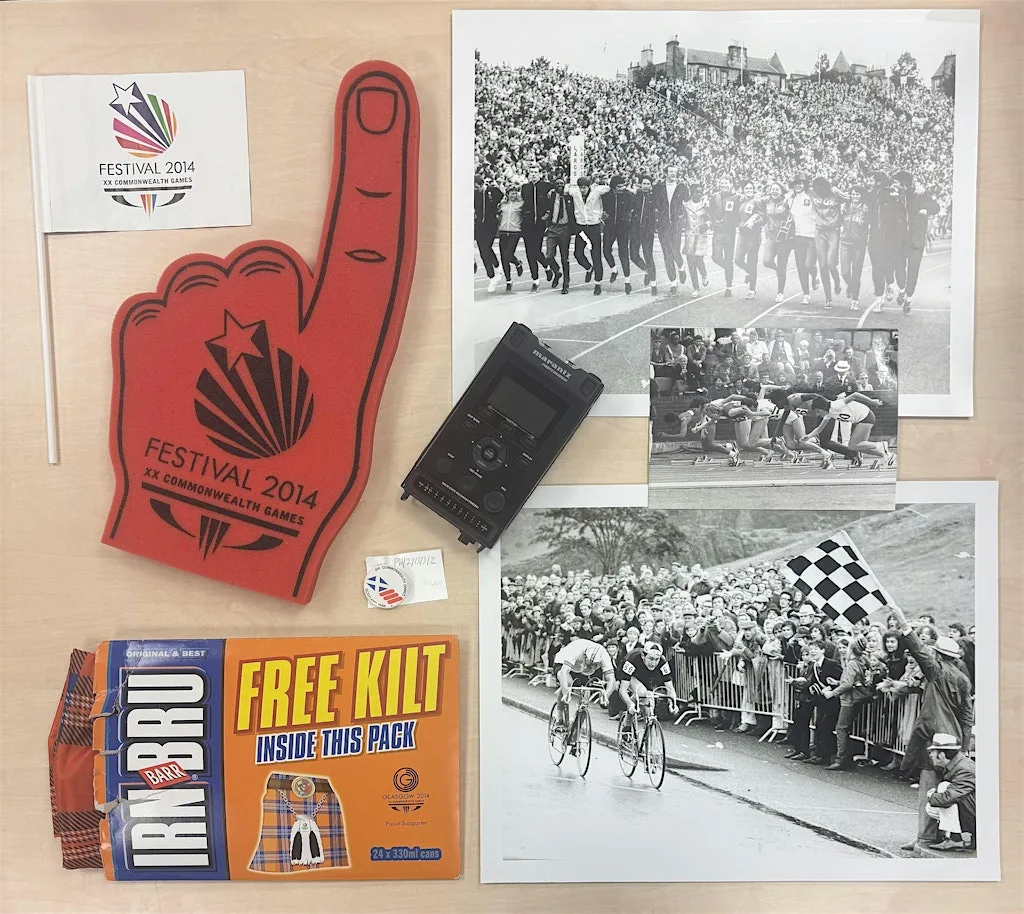 Family archival workshop: memories of the Commonwealth games in Scotland