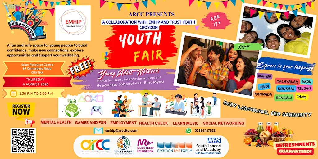 YOUTH FAIR (Young Adult Network) at 89 Canterbury Rd
