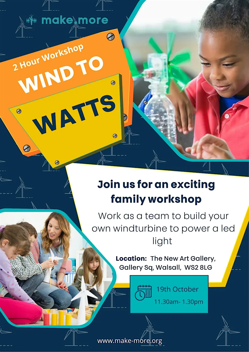 Wind to Watts! Family STEM Workshop