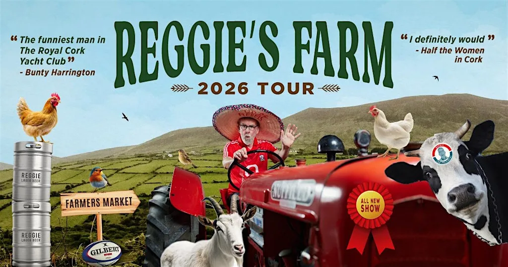 Reggie’s Farm 2026 Tour @ the Carrigaline Court Hotel at Carrigaline Court Hotel