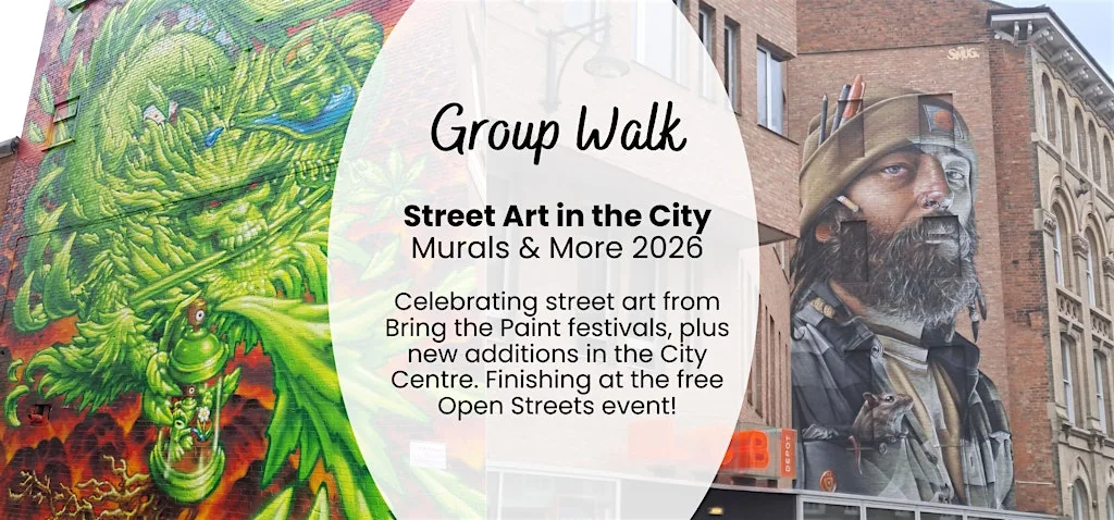 Group Walk: Street Art in the City - Murals and More 2026