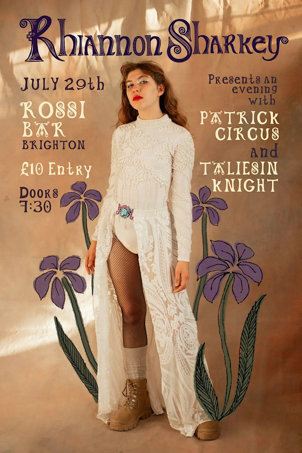 Rhiannon Sharkey presents, An evening with Patrick Circus x Taliesin Knight at The Rossi Bar