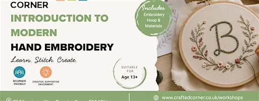 Introduction to Modern Hand Embroidery