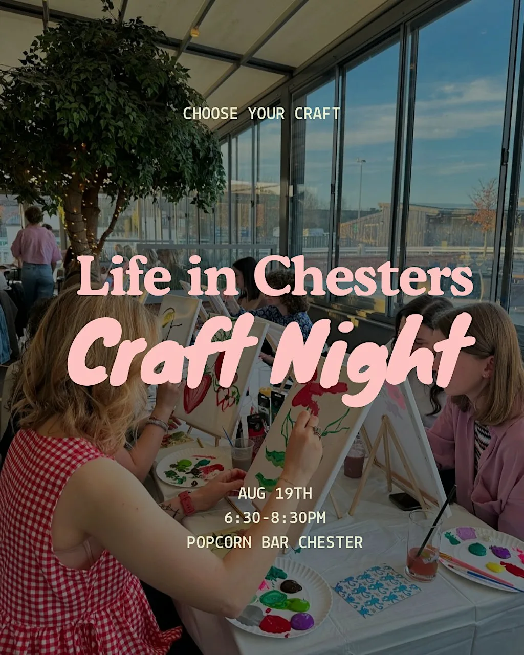 August Craft Night at Popcorn
