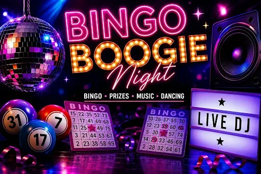 Bingo and boogie night at New Stevenston