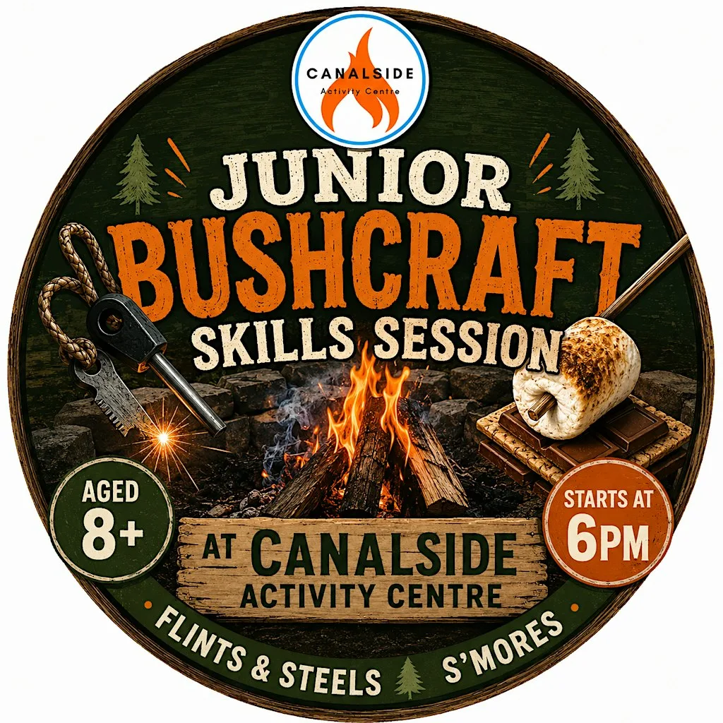 Junior Bushcraft Skills at Canalside Activity Centre