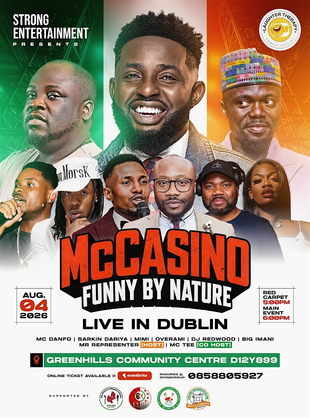 MC Casino: Funny By Nature – Ireland Tour Live in Dublin at D12 Y899