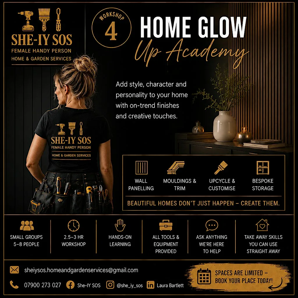 She-IY SOS Confidence Workshops - Home Glow Up Academy