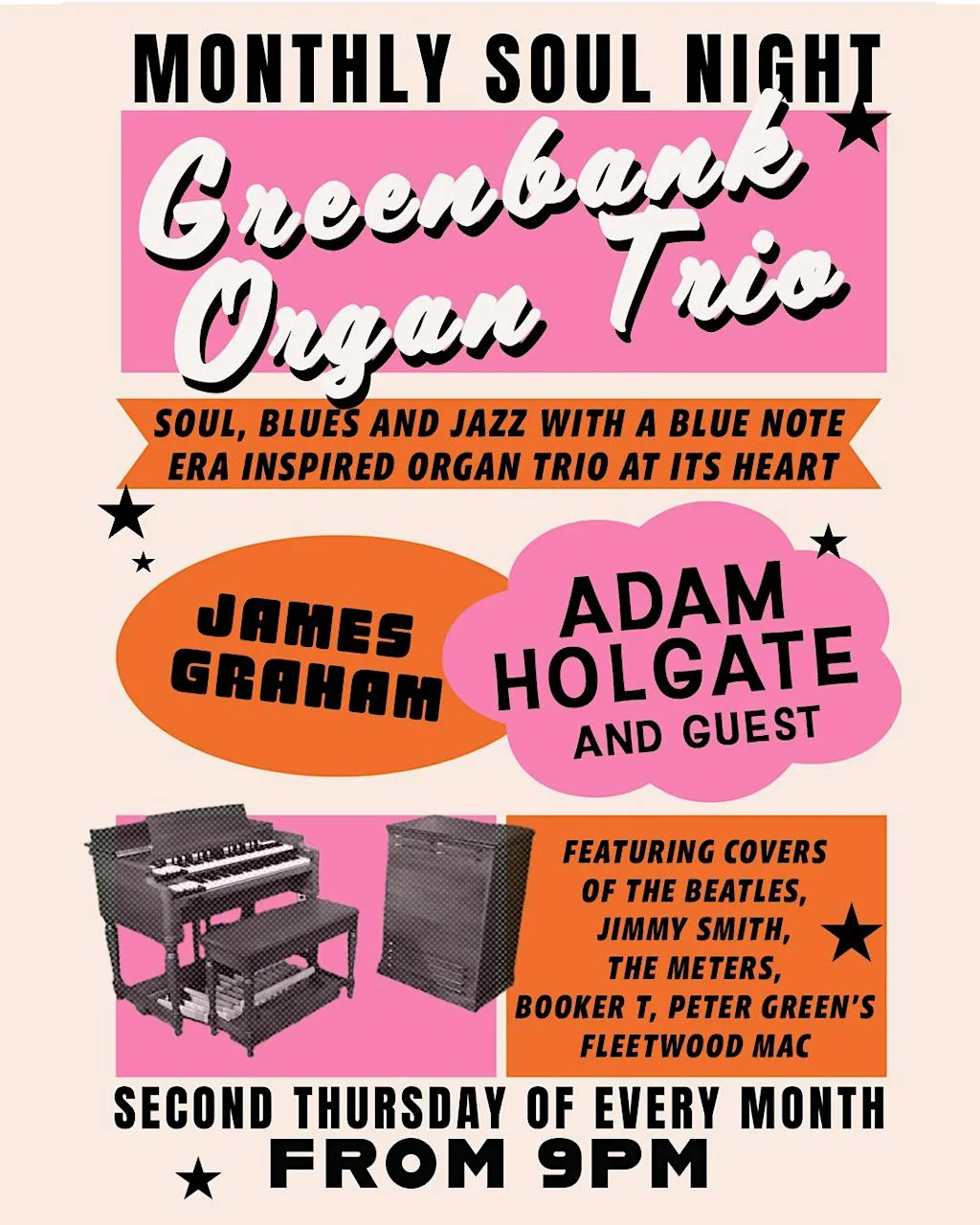 Greenbank Organ Trio at The Greenbank