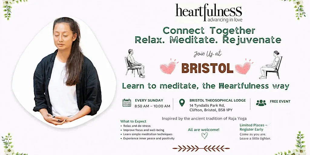 Heartfulness Meditation in Bristol UK [Free Event] at Bristol Theosophical Lodge
