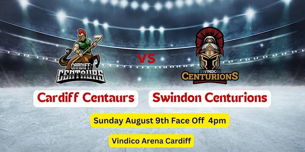Cardiff Centaurs v Swindon Centurions Ice Hockey at Vindico Arena