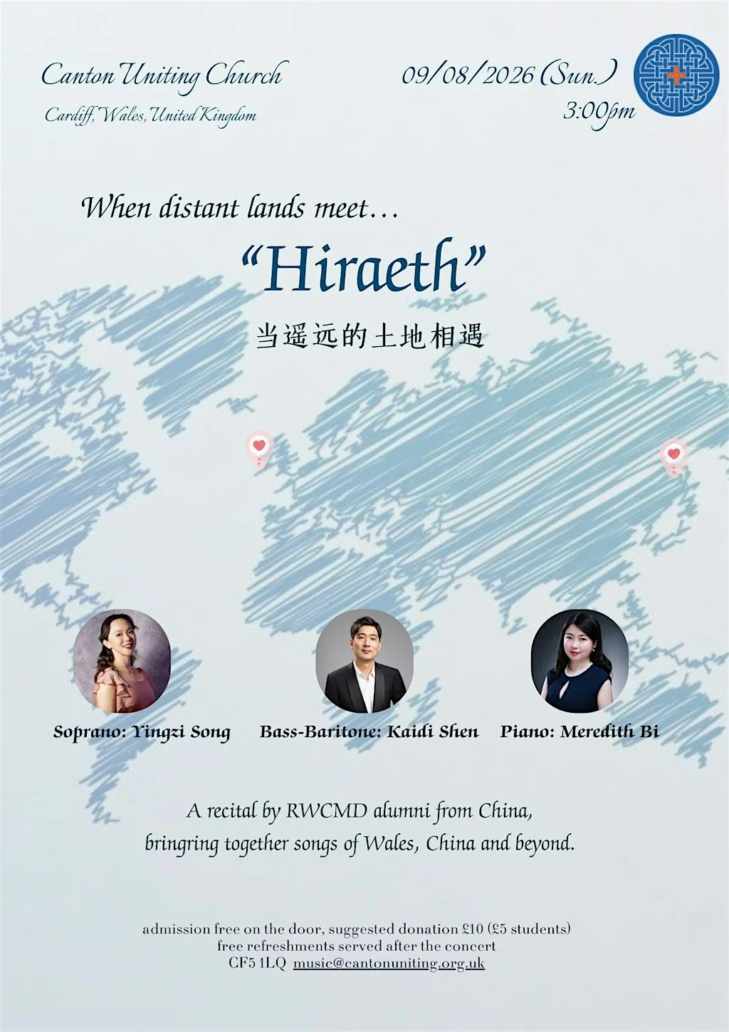 Hiraeth: When Distant Lands Meet at Canton Uniting Church