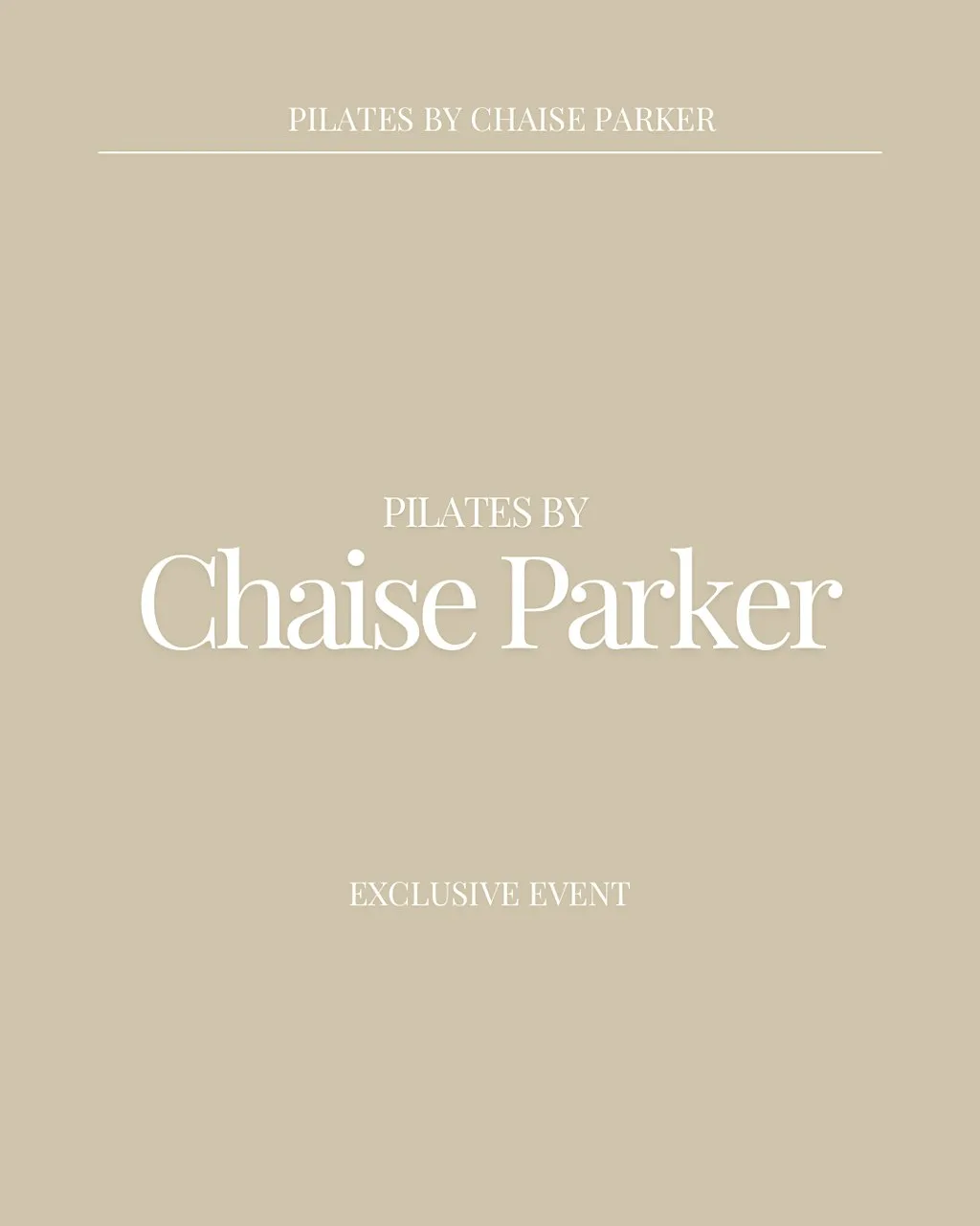 Pilates By Chaise Parker