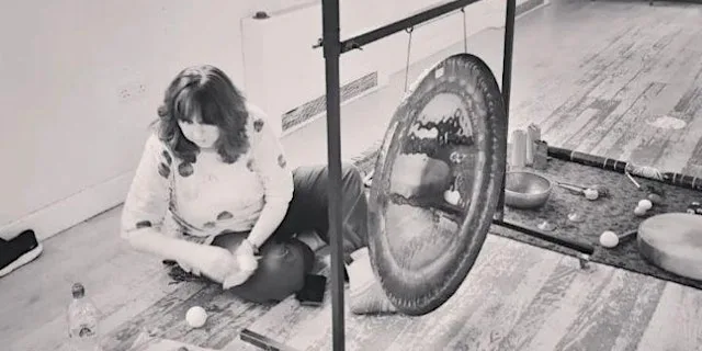 Gong and Sound bath in London Angel Saturday at Claremont Project