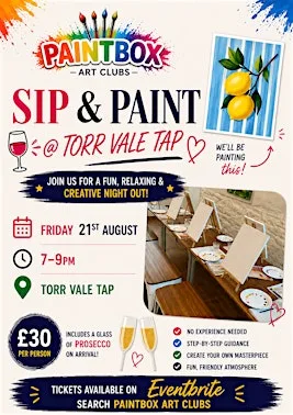 Sip and Paint @ Torr Vale Tap