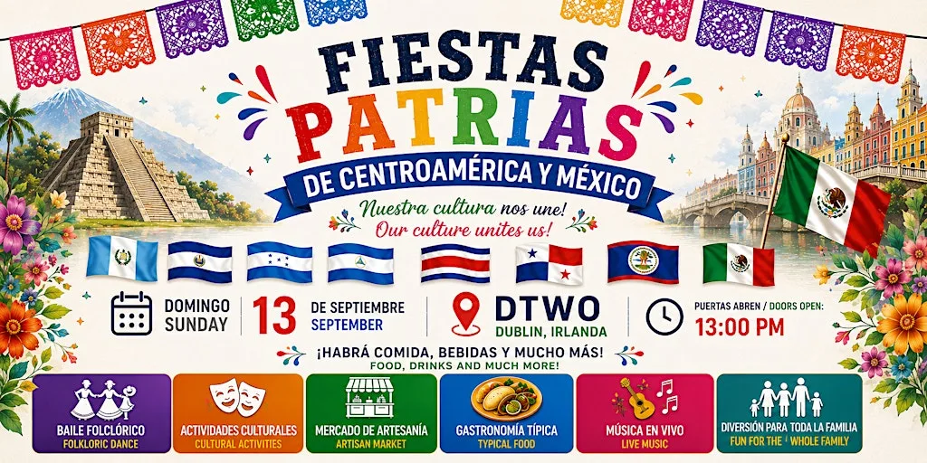 Fiestas Patrias de Centroamerica y Mexico at Dtwo