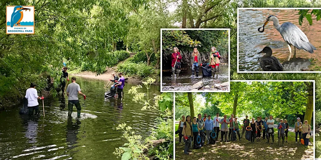 Brookmill Park River Clean Up and Park Litter Pick