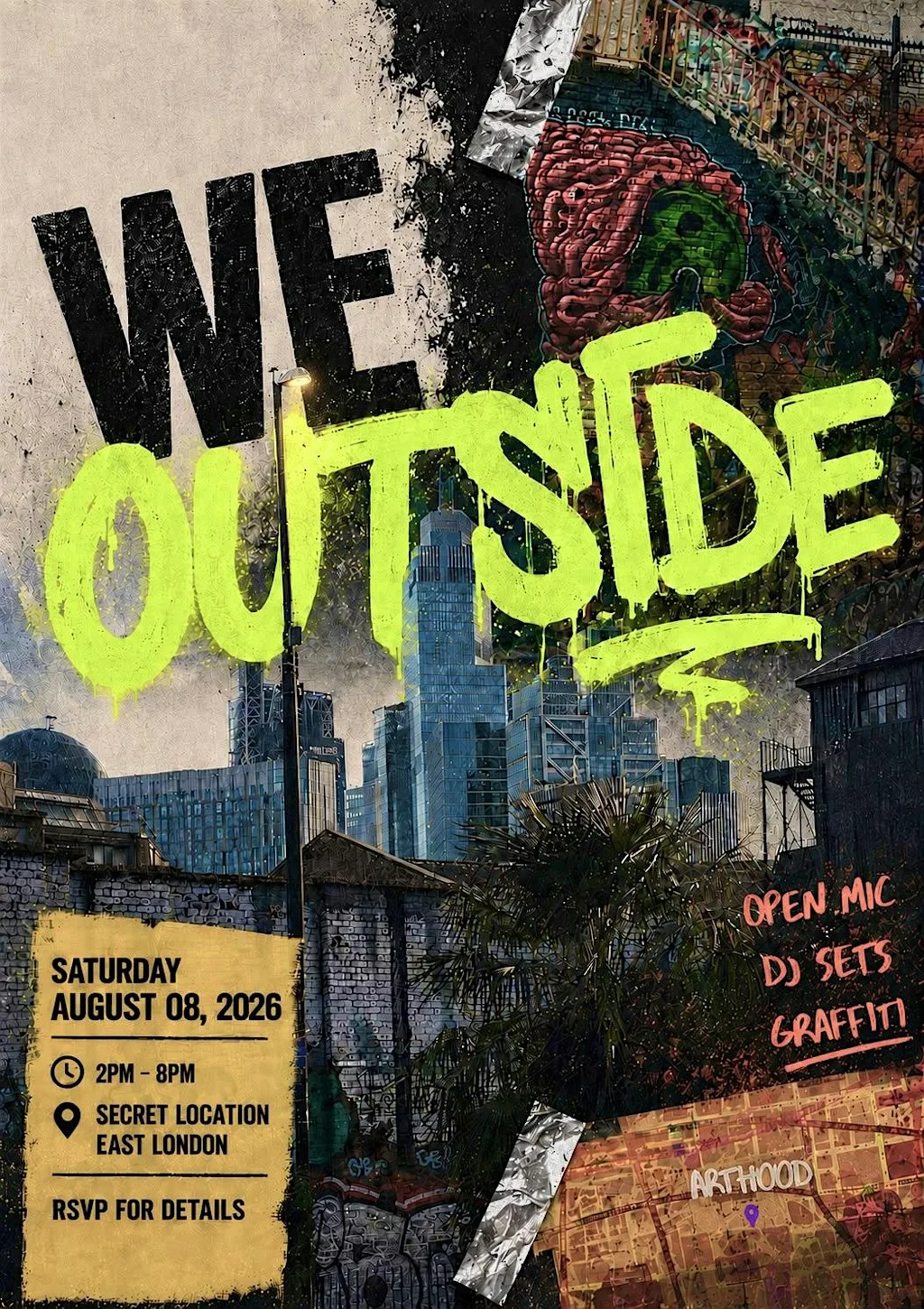 WE OUTSIDE Creative Outdoor Event at Allen Gardens