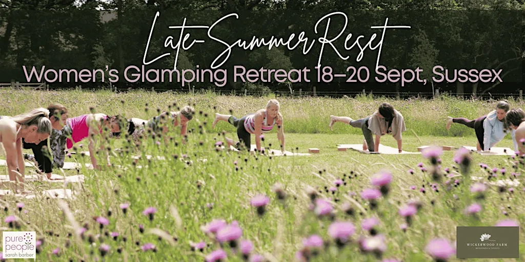 Women's Late-Summer Reset: Glamping Wellness Retreat