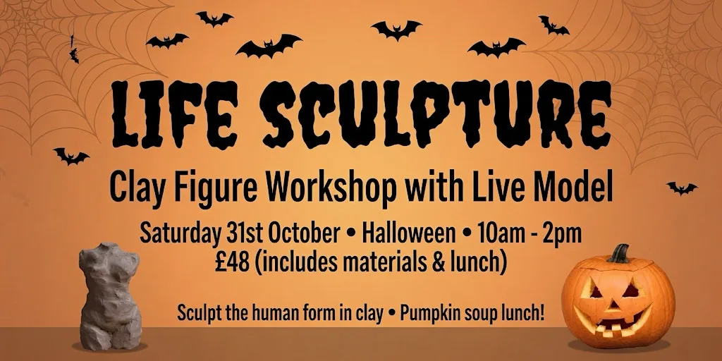 Life Sculpture: Clay Figure Workshop at Wimpole Road, Colchester