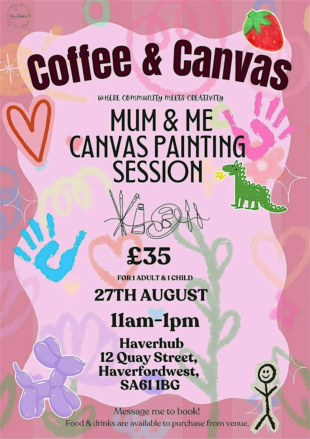 Mum & Me Canvas Painting Session