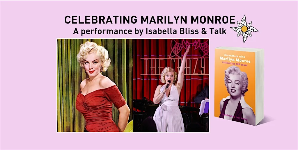 Celebrating Marilyn Monroe: A Performance by Isabella Bliss and Talk at Books on the Rise