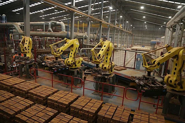 IBSTOCK FACTORY TOUR at Ibstock Plc (Head Office, Eclipse & Leicester SM2 Factory)