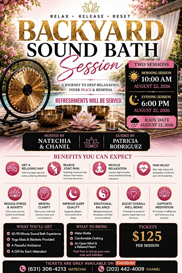 Backyard Sound Bath Session