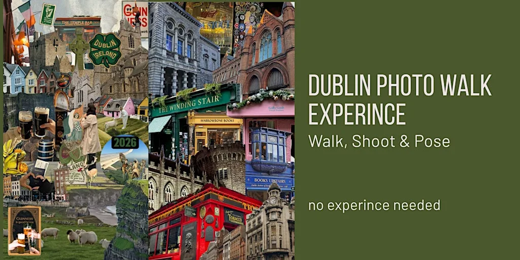 Dublin Photo Walk Experience at Porterhouse Temple Bar
