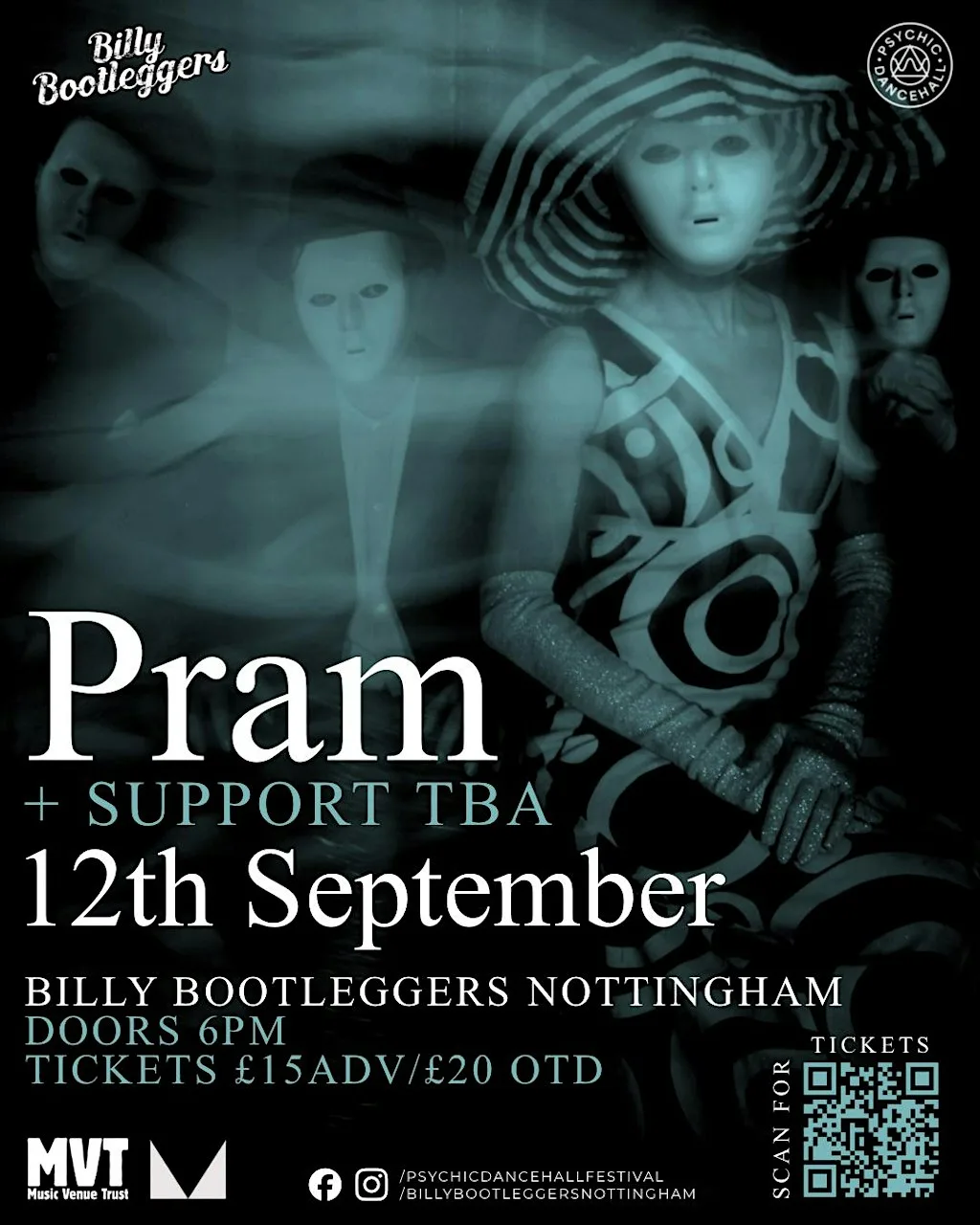 Pram - Live @ Billy's at Billy Bootleggers Nottingham (formerly Percy Picklebackers)