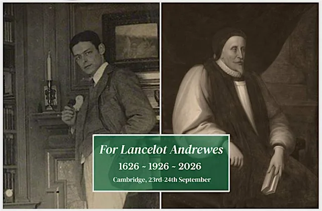 For Lancelot Andrewes at GR 06/07, English Faculty, 9 West Rd