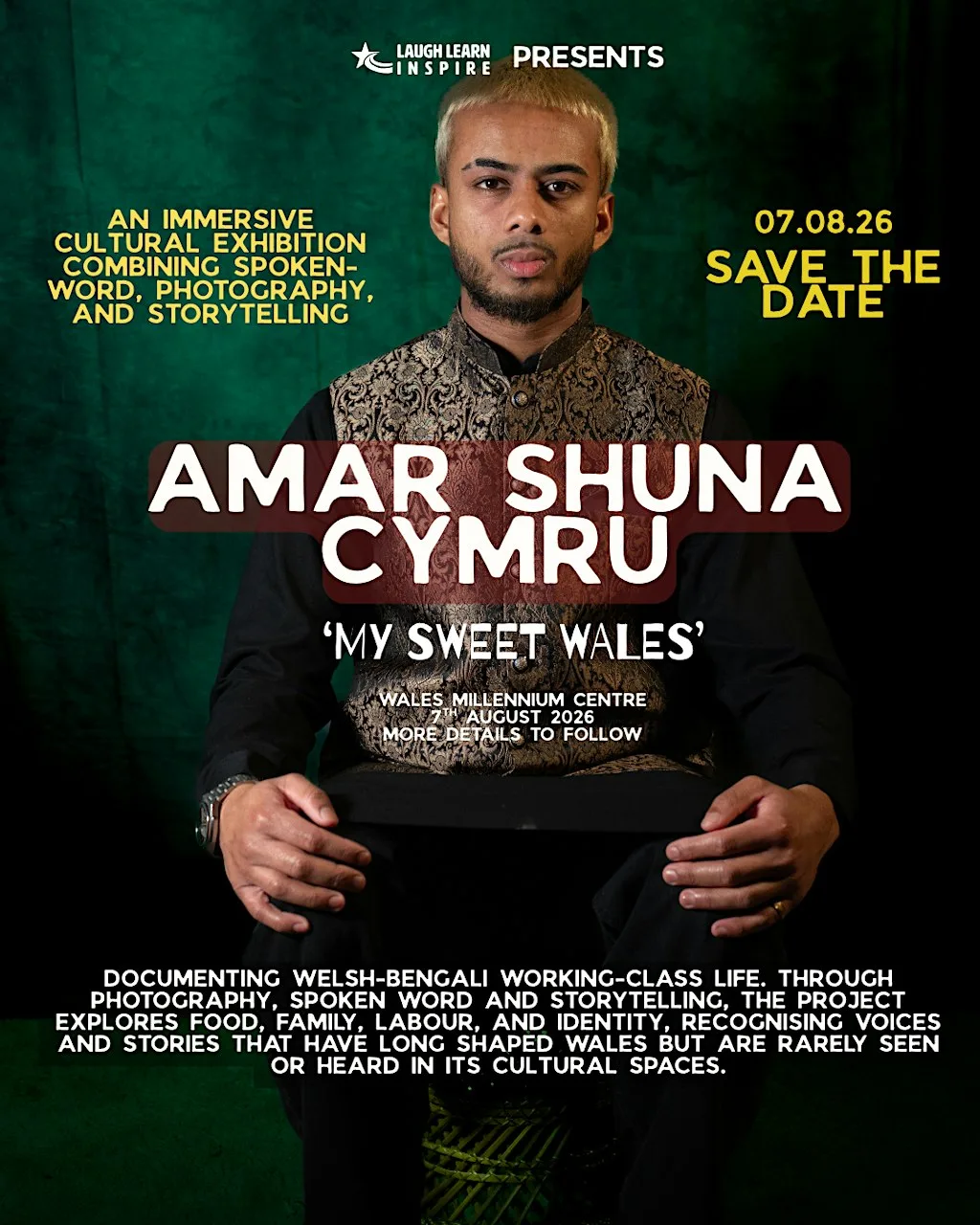 Amar Shuna Cymru - A Bengali and Welsh Diaspora exhibition at Wales Millennium Centre
