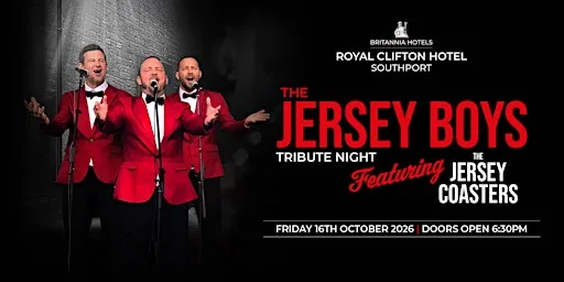 The Jersey Boys Tribute Night featuring The Jersey Coasters