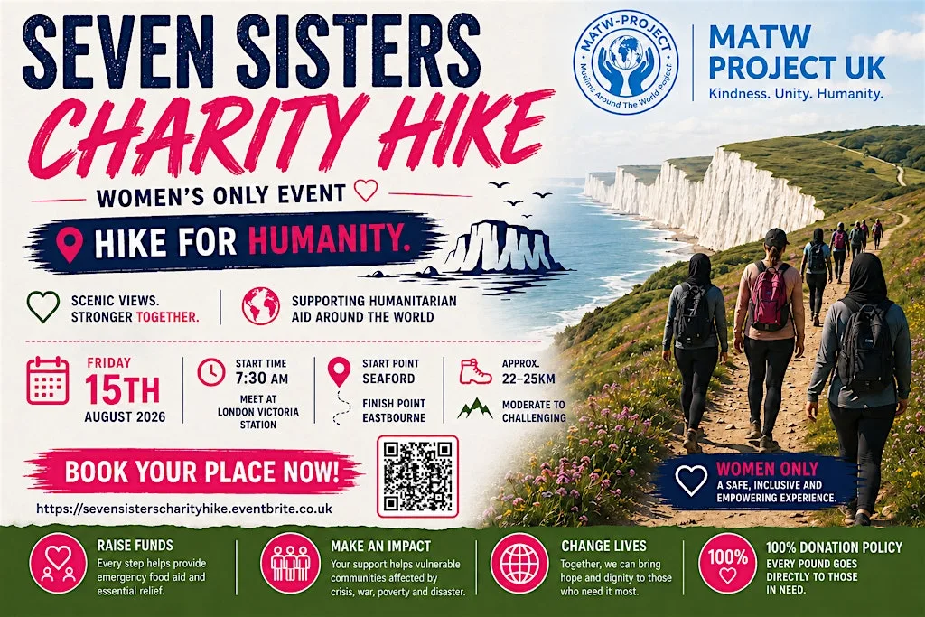 Women Only Charity Hike at Seven Sisters Cliffs at Seven Sisters Cliffs
