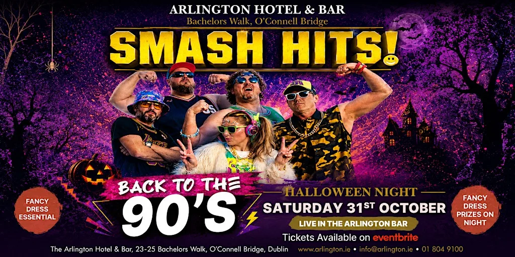 Smash Hits Halloween Party Arlington Bar at Arlington Hotel