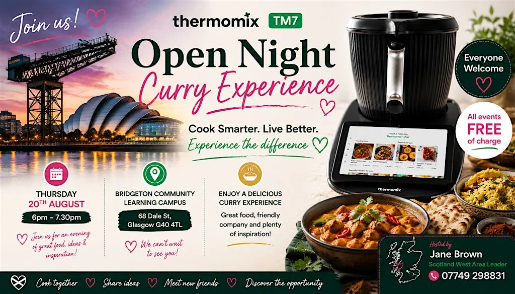 Thermomix Open night - Curry Experience (Glasgow G40 4TL)