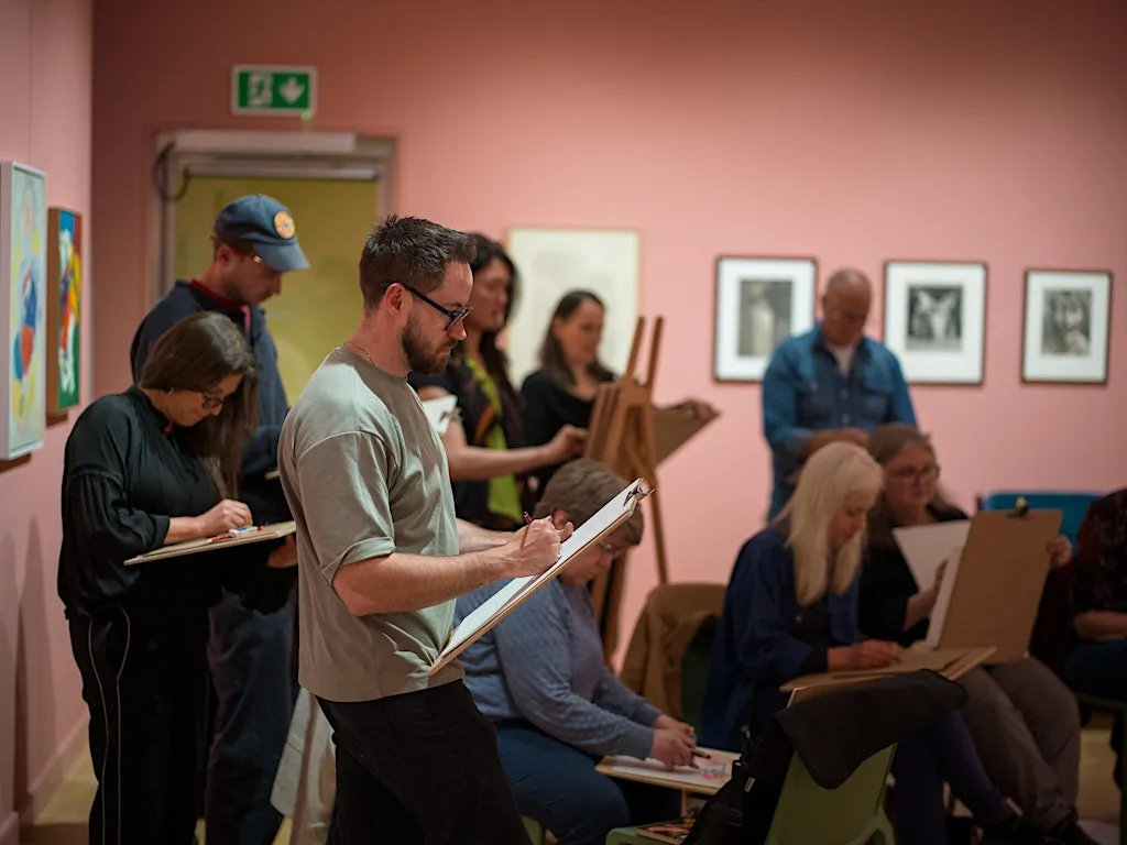 October Life Drawing (Tutored and Untutored)