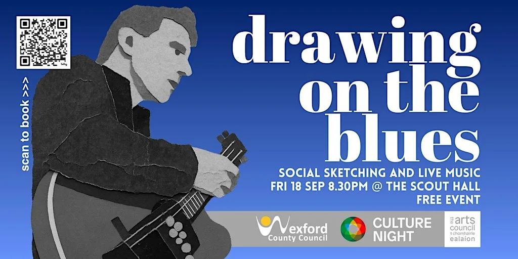 Drawing on the Blues at New Ross Sea Scouts Hall