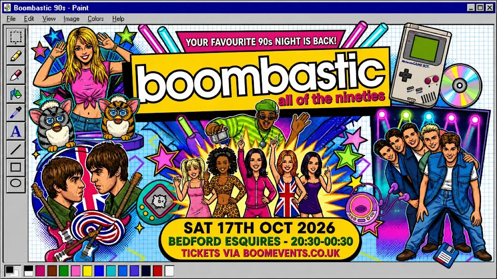 BOOMBASTIC 90s Bedford - The Original 90s Party is BACK! at Bedford Esquires - Music Venue