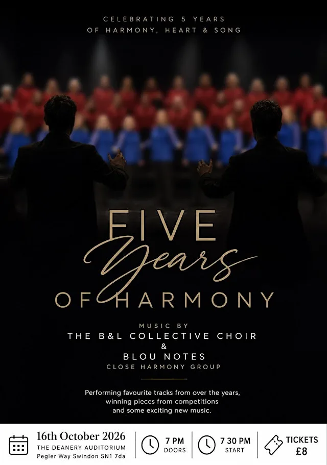 B&L studios - 5 years of choir concert at The Deanery CE Academy School